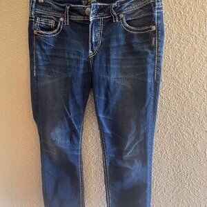 Silver Jeans Suki Capri